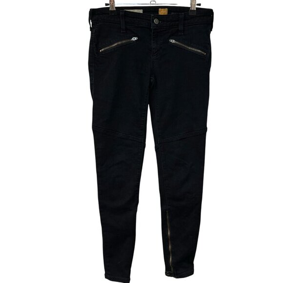 Pilcro And The Letterpress By Anthropologie Jeans Sz 26 Denim Pockets Zip Ankle - Picture 3 of 12